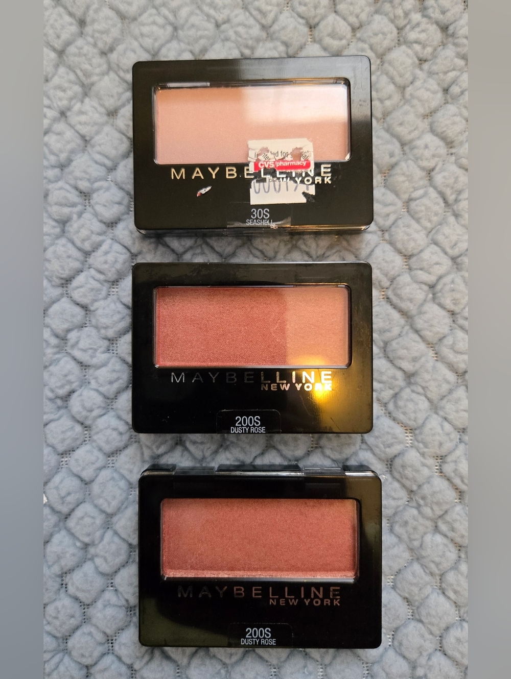 New Maybelline Eyeshadow Set (1 Seashell, 2 Dusty Rose)